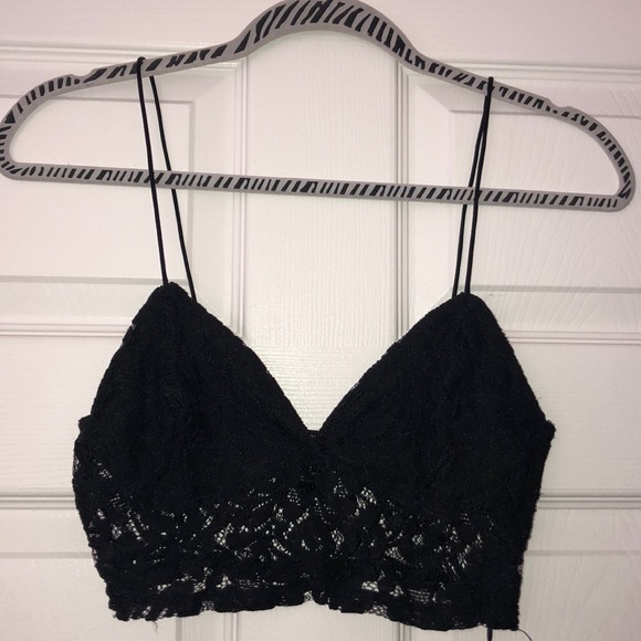 forever 21 black bralette